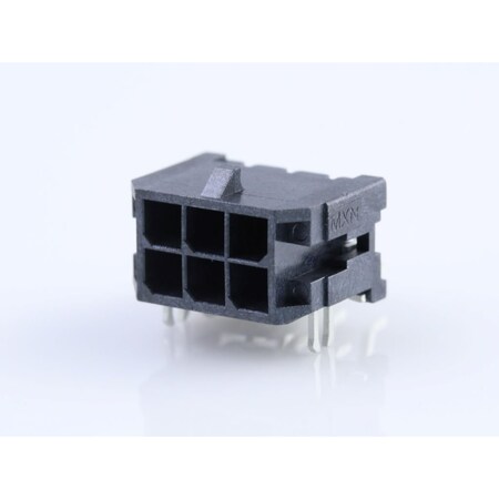 Molex Rectangular Power Connector, 6 Contact(S), Male, Surface Mount Terminal, Plug 430450607